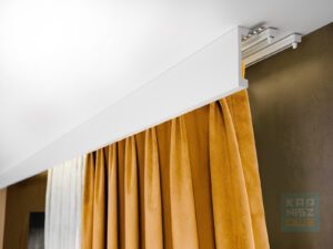 Maskownica karnisza Creativa LK-03 LightBlocker 12×244 cm – listwa karniszowa z miejscem na LED