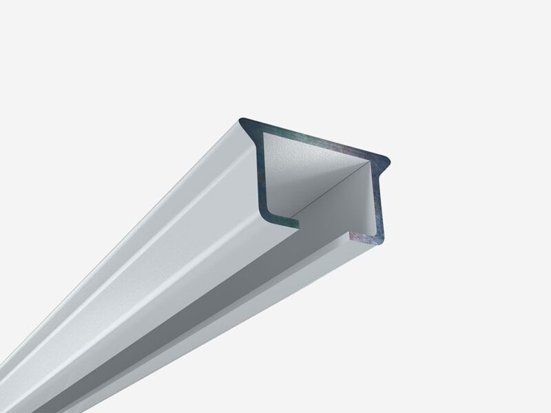 Szyna aluminiowa pojedyncza kompletna biała CHI-200A - obrazek 5