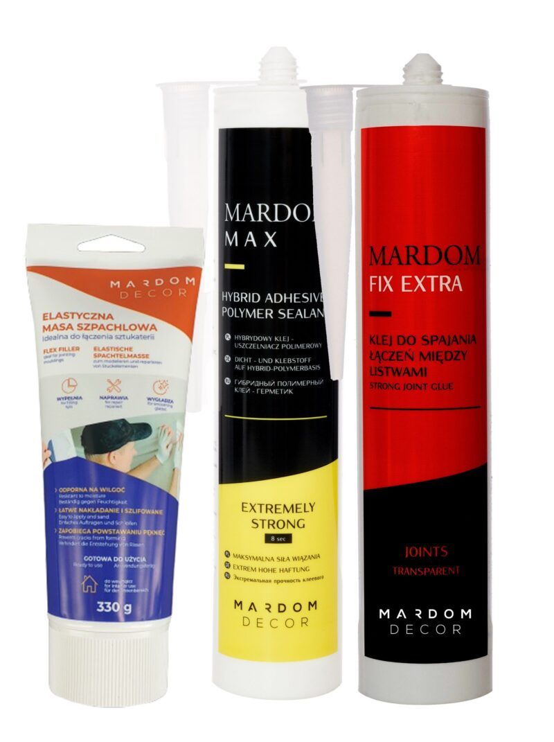 Listwa karniszowa Mardom Decor MD111 W TECHNOLOGII LIGHTGUARD 9,2cm - obrazek 5