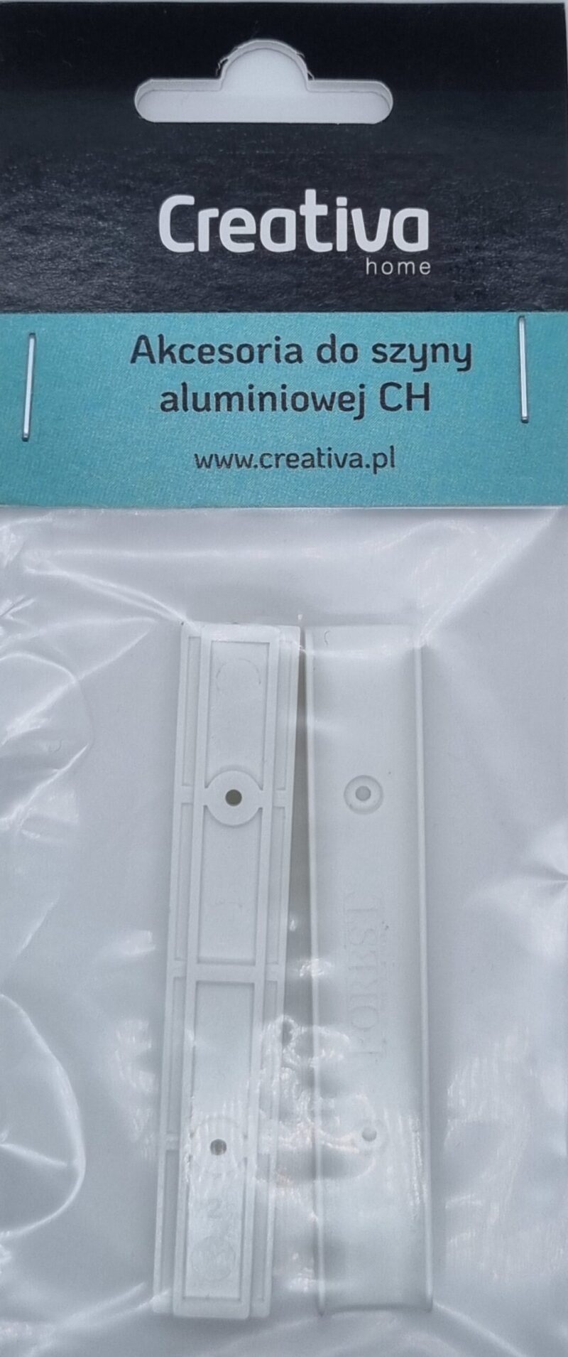 Szyna aluminiowa pojedyncza kompletna biała CHI-200A - obrazek 9