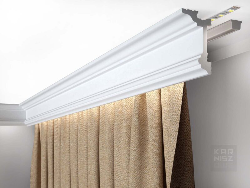 Maskownica karnisza Mardom Decor MD137 LightGuard LED – listwa sufitowa