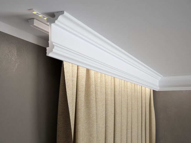 Listwa karniszowa Mardom Decor MD137 W TECHNOLOGII LIGHTGUARD 9,6cm