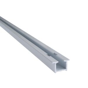 Szyna aluminiowa podtynkowa pojedyncza kompletna czarna PS-300 Agrafka - obrazek 14