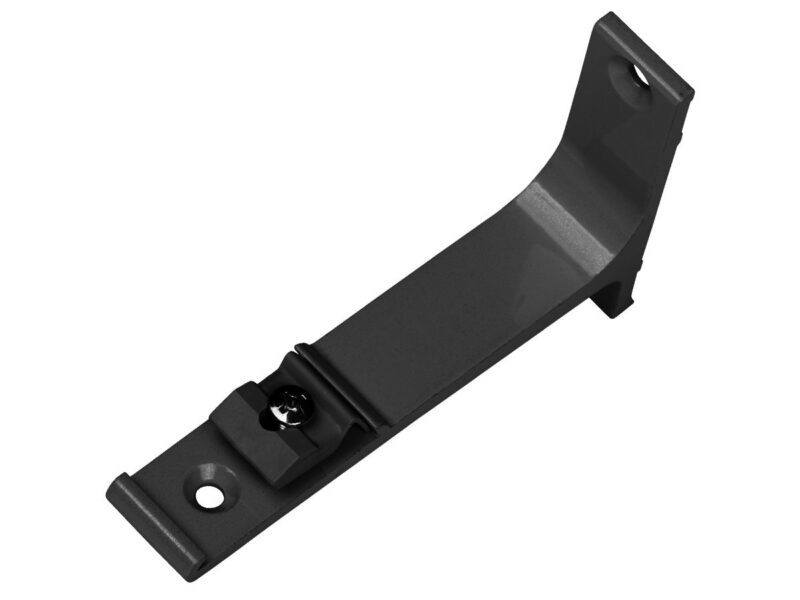 Wspornik czarny pojedynczy ścienny 10cm do szyn karniszowych ZS/ZD/KS/XS Creativa /Forex (Kopia)