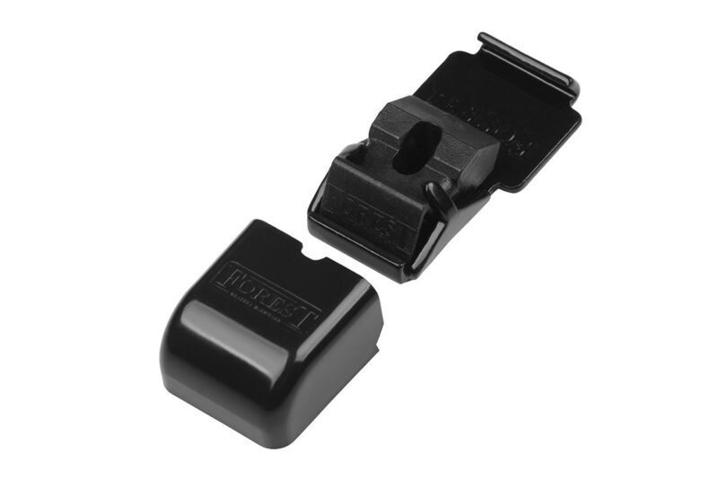 Szyna aluminiowa pojedyncza kompletna czarna ZS-300 Oczko - obrazek 9