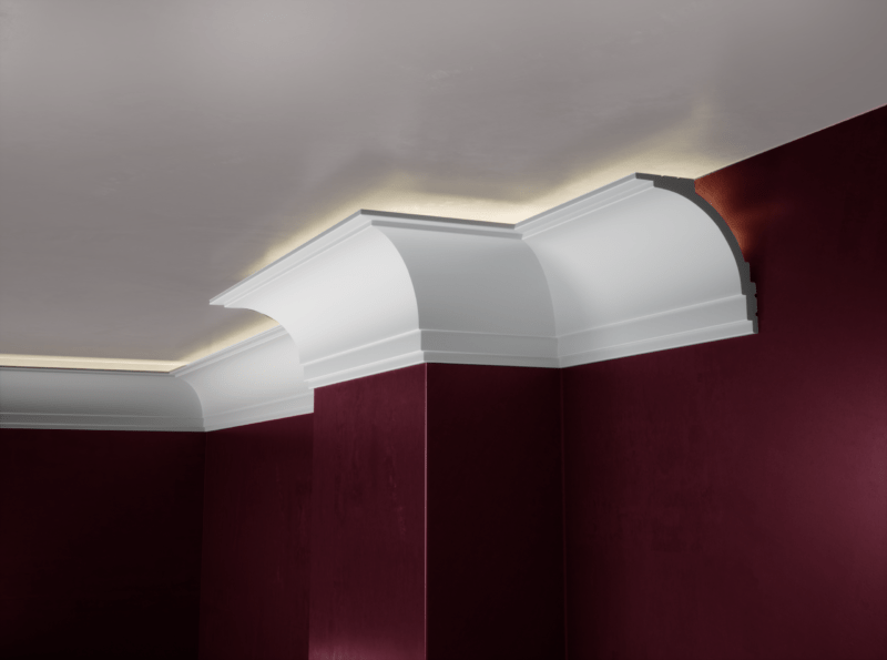 Listwa karniszowa Creativa LK-06 Lightblocker 12cm (multifunkcyjna) - obrazek 5