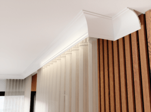 Listwa karniszowa Creativa LK-06 Lightblocker 12cm (multifunkcyjna) - obrazek 4