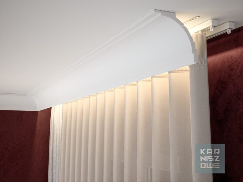 Listwa karniszowa Creativa LK-06 Lightblocker 12cm (multifunkcyjna)