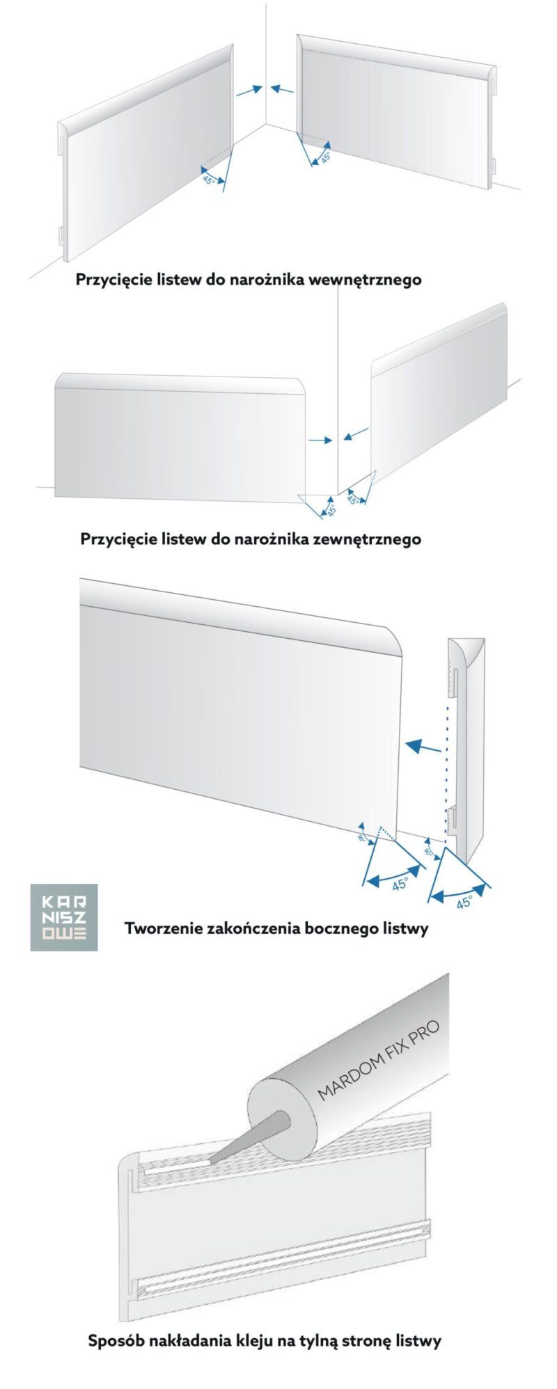 Listwa Przypodłogowa 6cm Durofit PF060 Biała - obrazek 8