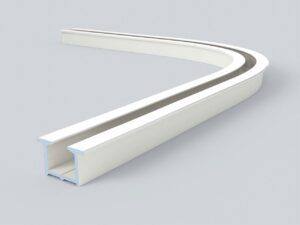 Łuk 90' do szyn karniszowych PS Creativa