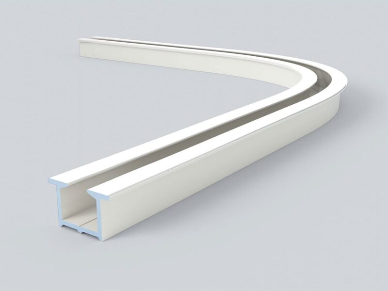 Łuk 90' do szyn karniszowych PS Creativa