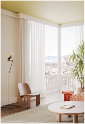 Osłona karnisza Orac Decor CX215-2600 LEDGE z podświetleniem LED – nowoczesna aranżacja wnętrza