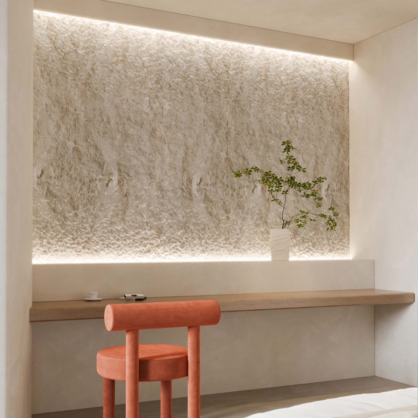 Panel ścienny Santero A1 Stone Touch – dekoracja ściany w aranżacji wnętrza