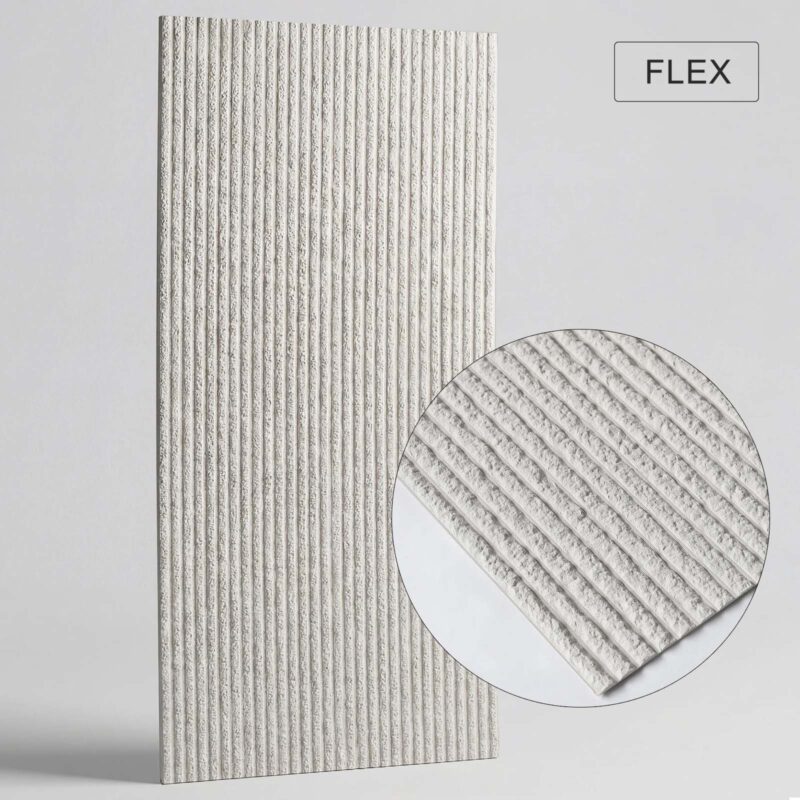 panel ścienny struktura falista kamień DUNES FLR 02 efekt 3D